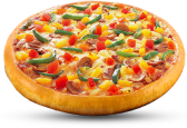 veggie pizza image